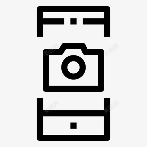 智能手机照相机手机图标svg_新图网 https://ixintu.com 手机 智能手机 照片 照相机