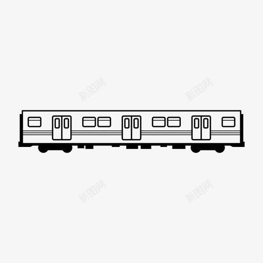 三门地铁列车公共交通铁路图标svg_新图网 https://ixintu.com 三门地铁列车 公交 公共交通 动车 地铁 轨道车 铁路