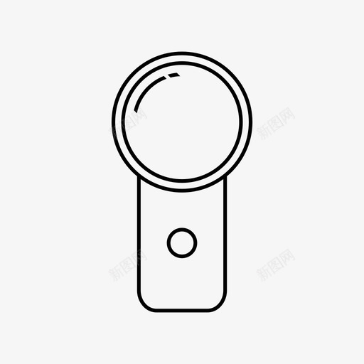放大镜搜索间谍图标svg_新图网 https://ixintu.com 搜索 放大镜 间谍