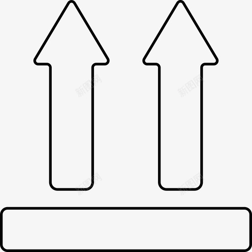 这面朝上盒子右边图标svg_新图网 https://ixintu.com 包装图标 右边 盒子 直立 站着 这面朝上