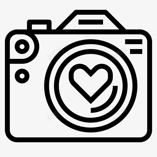 摄像机婚礼图标svg_新图网 https://ixintu.com 婚礼 摄像机
