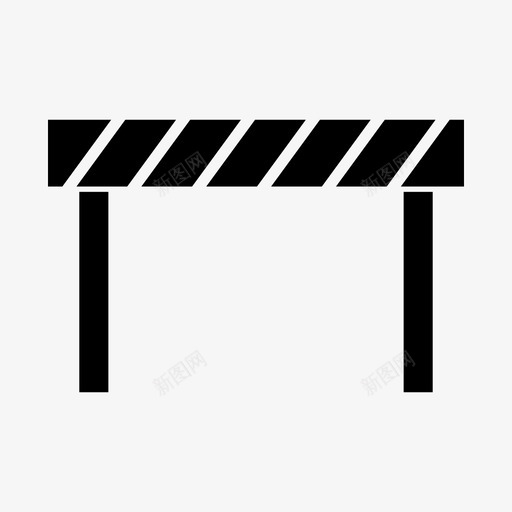 封锁阻挠制止图标svg_新图网 https://ixintu.com 刑法 制止 封锁 阻挠