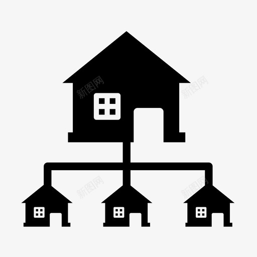 特许经营营销服务图标svg_新图网 https://ixintu.com 小企业 店面 服务 特许经营 营销 项目管理图标扎实