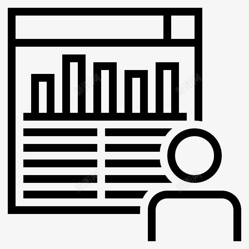 网站管理员在线性能在线报告图标svg_新图网 https://ixintu.com 在线性能 在线报告 搜索引擎优化服务 网站管理员 网络专家