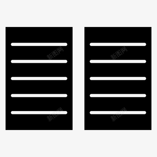 阅读器书籍报纸图标svg_新图网 https://ixintu.com pdf阅读器应用程序 书籍 报纸 阅读器