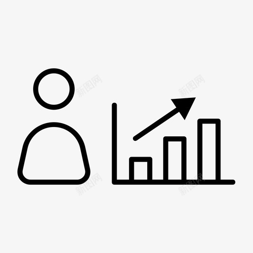 人条形图增加图标svg_新图网 https://ixintu.com 人 图表第二卷 增加 条形图