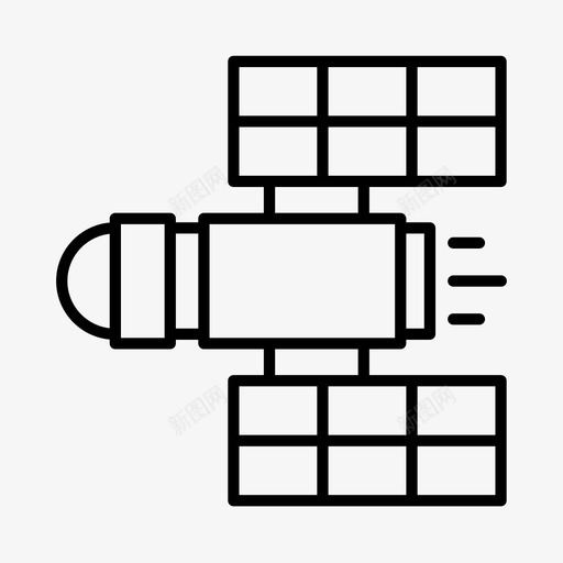 卫星天文学星系图标svg_新图网 https://ixintu.com 卫星 天文学 太空 太空旅行 太空科学 星系