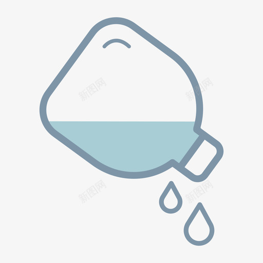 热水袋漏水svg_新图网 https://ixintu.com 热水袋漏水