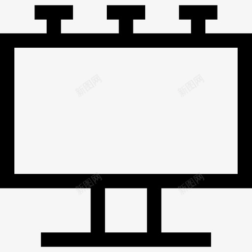 广告牌广告广告营销大纲图标svg_新图网 https://ixintu.com 广告 广告牌广告 营销大纲