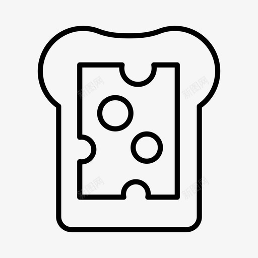 奶酪烹饪吃图标svg_新图网 https://ixintu.com 三明治 午餐 吃 奶酪 烹饪 赌场