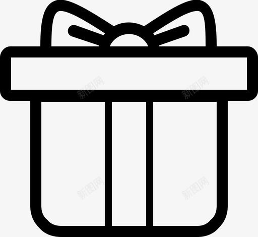 礼物生日礼物庆祝图标svg_新图网 https://ixintu.com 圣诞礼物 庆祝 生日礼物 礼品盒 礼物