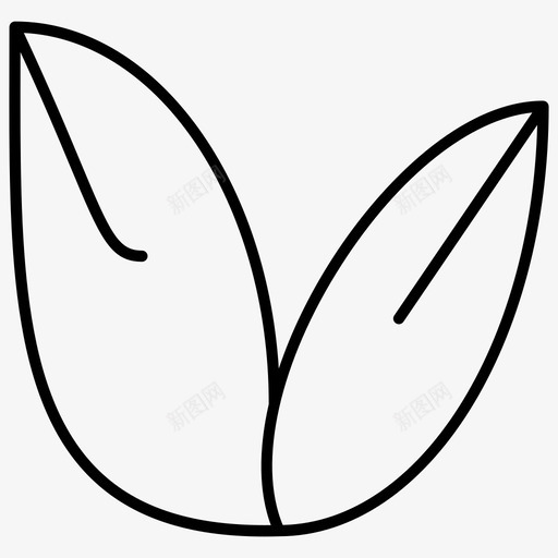 叶农业绿色图标svg_新图网 https://ixintu.com 农业 叶 绿色 自然