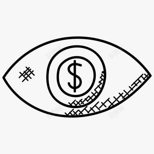 财务评估业务重点业务监控图标svg_新图网 https://ixintu.com 业务监控 业务重点 搜索引擎优化和营销涂鸦图标 财务评估