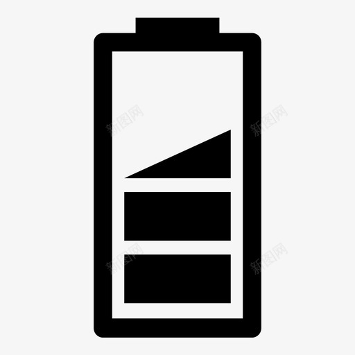 电池充电充电器图标svg_新图网 https://ixintu.com 充电 充电器 功率 电池 能量