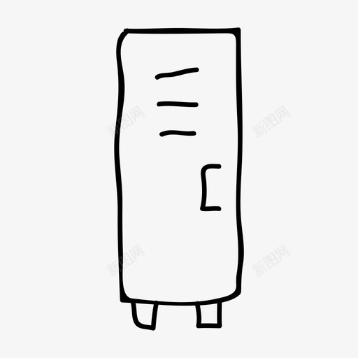 储物柜衣柜运动用品图标svg_新图网 https://ixintu.com 储物柜 衣柜 运动用品