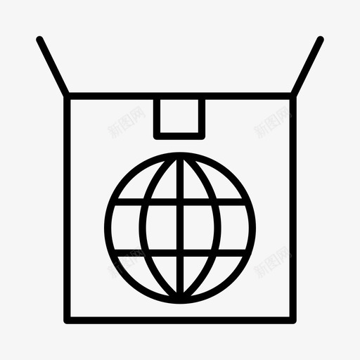 全球事务广播时事图标svg_新图网 https://ixintu.com 全球事务 媒体 广播 新闻 时事