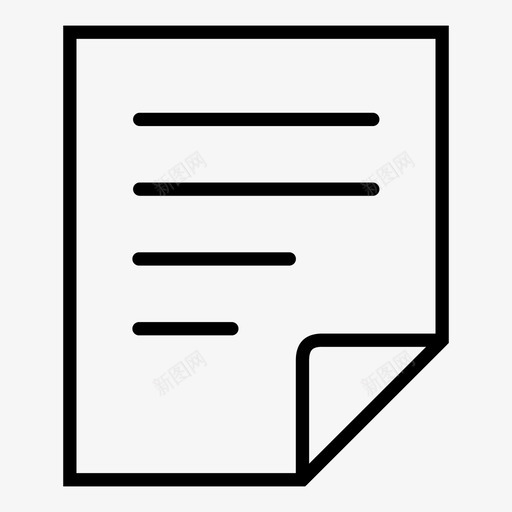 文件协议书合同图标svg_新图网 https://ixintu.com 协议书 合同 文件 签字