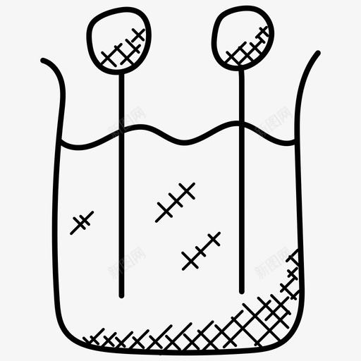 基因检测生物化学生物技术图标svg_新图网 https://ixintu.com 基因检测 基因科学 生化医疗 生物化学 生物技术 科学研究 科幻涂鸦图标