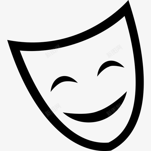 comdeymask喜剧happy图标svg_新图网 https://ixintu.com comdeymask happy linebold 喜剧 戏剧