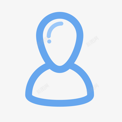 我的账户_点击svg_新图网 https://ixintu.com 我的账户_点击 扁平 精美 圆润 商务 可爱 单色
