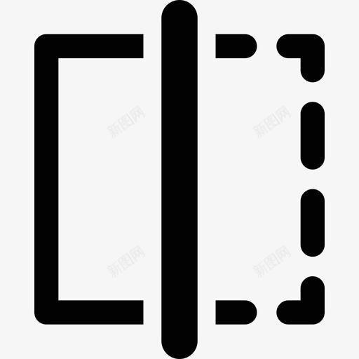 方形布局形状响应式网络图标svg_新图网 https://ixintu.com 响应式网络 形状 方形布局