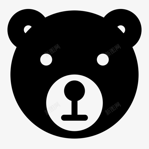 泰迪熊毛茸茸的哺乳动物图标svg_新图网 https://ixintu.com 动物 哺乳动物 尼斯 毛茸茸的 泰迪熊 玩具 野生