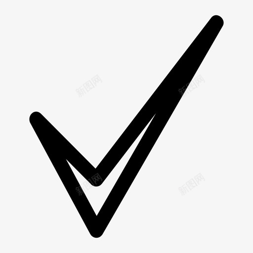 勾选选项选择图标svg_新图网 https://ixintu.com 勾选 选择 选项