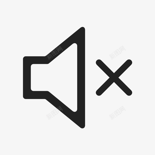 音量音频低音量图标svg_新图网 https://ixintu.com 低音量 扬声器 静音 音乐 音量 音频