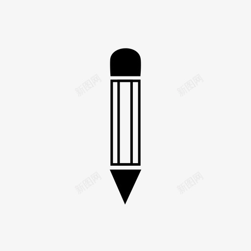 铅笔金融学校图标svg_新图网 https://ixintu.com 学校 金融 铅笔