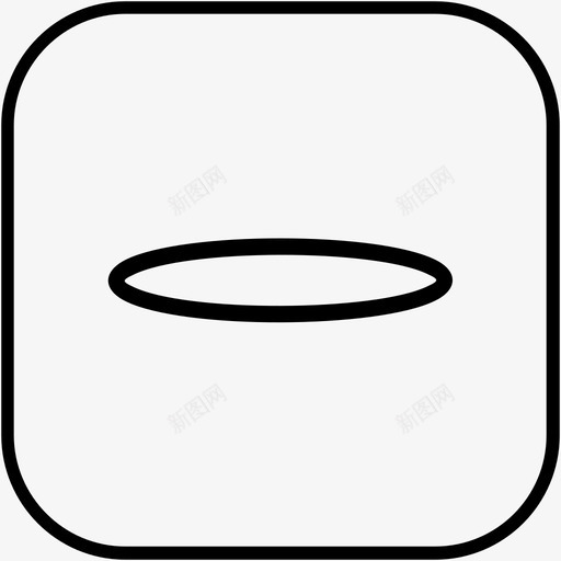 减数学基本符号图标svg_新图网 https://ixintu.com 减 数学基本符号