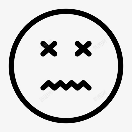 环十字面图标svg_新图网 https://ixintu.com 十字 环 面