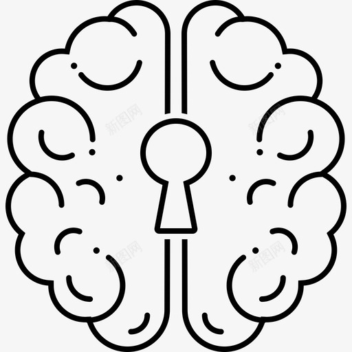 精神病学急诊医学图标svg_新图网 https://ixintu.com 医学 急诊 神经病学 精神病学