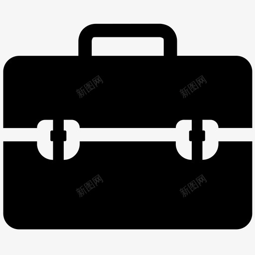 商务包公文包手提箱图标svg_新图网 https://ixintu.com 公文包 商务包 手提箱
