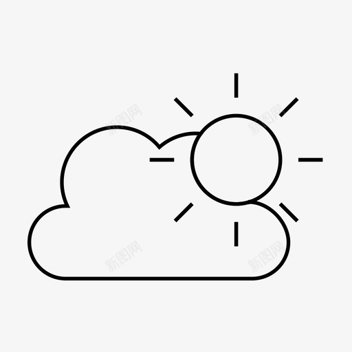 晴朗干旱灿烂图标svg_新图网 https://ixintu.com 天气 季节性天气 干旱 干燥 晴朗 气候 灿烂