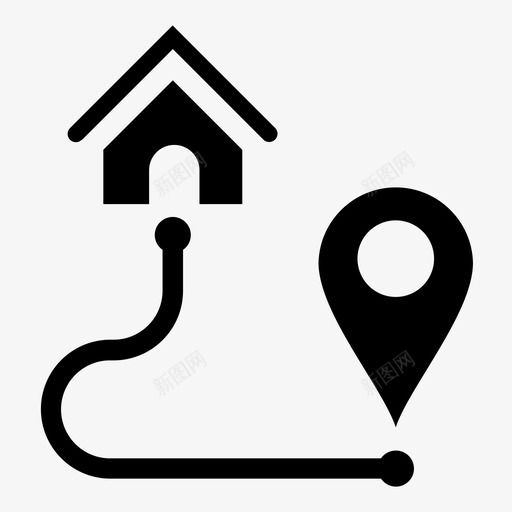 地点位置地图目的地图标svg_新图网 https://ixintu.com 位置 地图位置 地图目的地 地图路线 地点