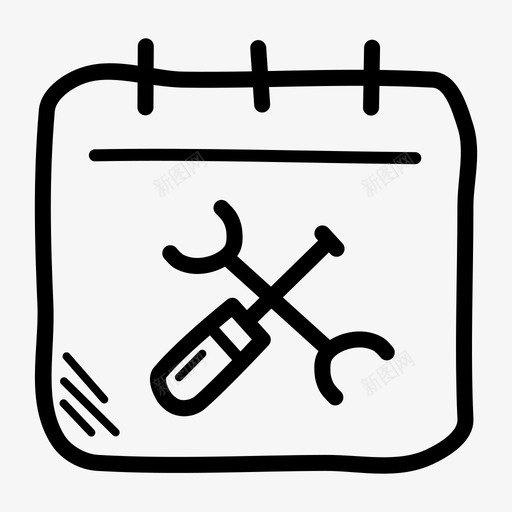 五一日历事件图标svg_新图网 https://ixintu.com 事件 五一 五一涂鸦 劳动 日历