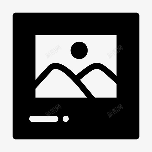 绘画图像图标svg_新图网 https://ixintu.com 图像 图片 宝丽来 绘画