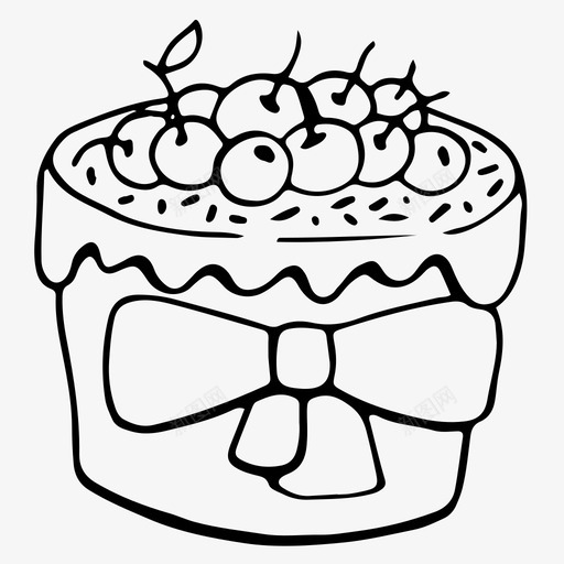 婚礼蛋糕庆典食物图标svg_新图网 https://ixintu.com 婚礼 婚礼日 婚礼蛋糕 庆典 派对 食物