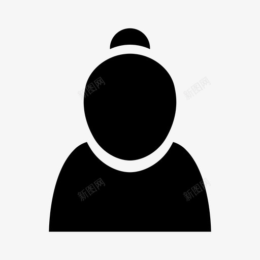 奶奶老太婆人民象形图图标svg_新图网 https://ixintu.com 人民象形图 奶奶 老太婆