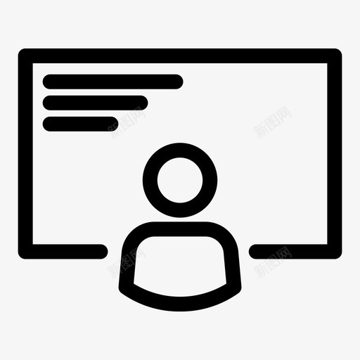 表现身份教训图标svg_新图网 https://ixintu.com 教训 沟通 目标 表现 身份