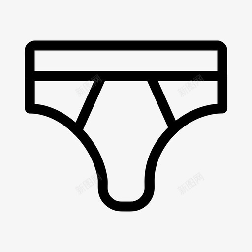 内衣衣服时装图标svg_新图网 https://ixintu.com 内衣 时装 短裤 衣服