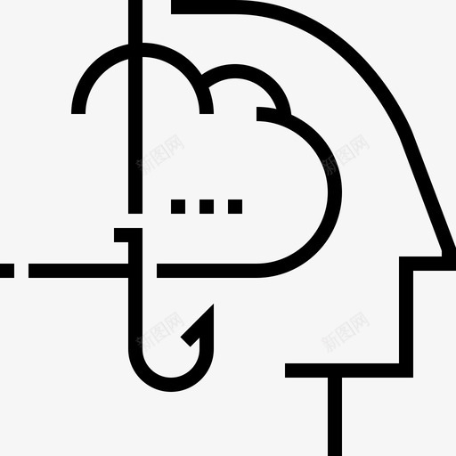 偷主意上瘾抓图标svg_新图网 https://ixintu.com 上瘾 偷主意 心理 抓 数字法律版权futuroline 钩