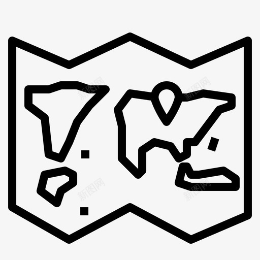 位置联系联系我们图标svg_新图网 https://ixintu.com 位置 地图 联系 联系我们