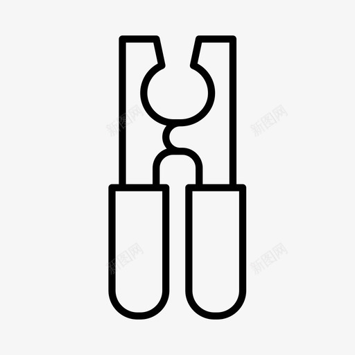 跨接电缆汽车汽车维修图标svg_新图网 https://ixintu.com 机械 汽车 汽车维修 跨接电缆