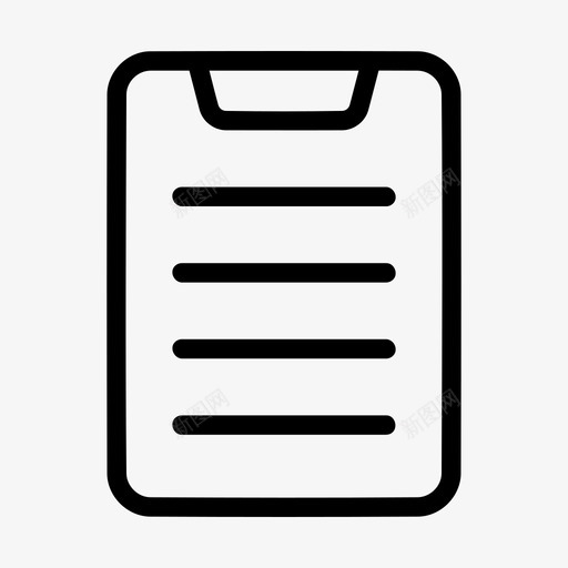 任务艺术板文档图标svg_新图网 https://ixintu.com 任务 文件 文档 粘贴 艺术板 随机ui行