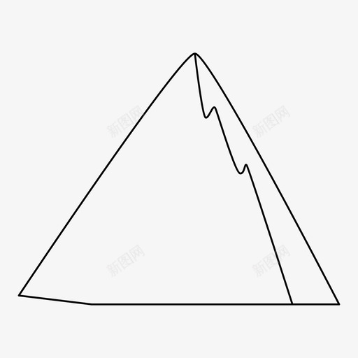 山自然旅行图标svg_新图网 https://ixintu.com 山 旅行 自然