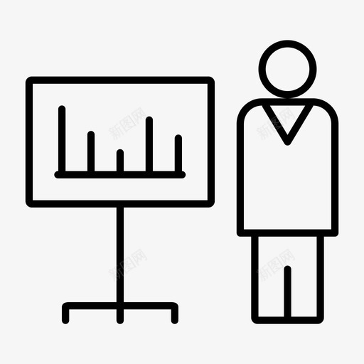 业务图表图形演示图标svg_新图网 https://ixintu.com 业务图表 公司精简 图形 演示 用户