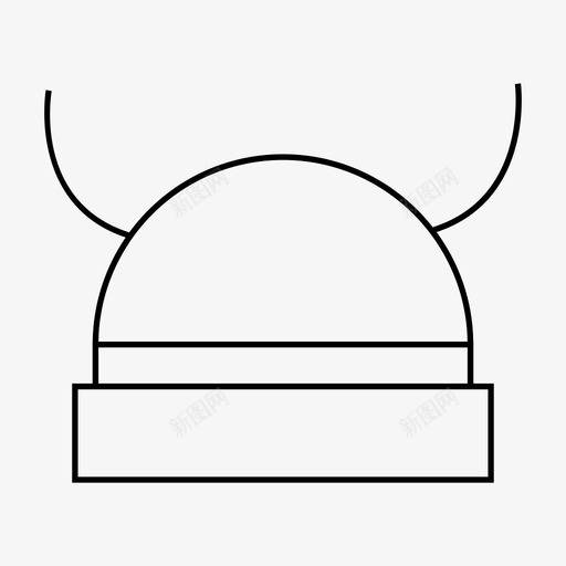 头盔战士维京人图标svg_新图网 https://ixintu.com 军事 头盔 战争 战士 维京人 维京人头盔