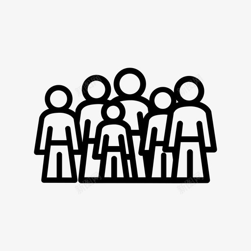 人群健康的空气图标svg_新图网 https://ixintu.com 人群 健康的空气