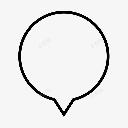 留言评论对话图标svg_新图网 https://ixintu.com 对话 留言 讨论 评论